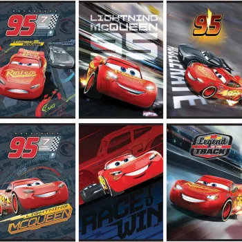 Sveska meka A5/54 latajn CARS 