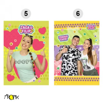 Sveska Zaga&Filip A4 - KARO 
