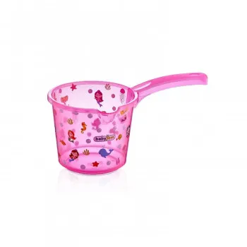 BabyJem bokal za kupanje pink transparent ocean 