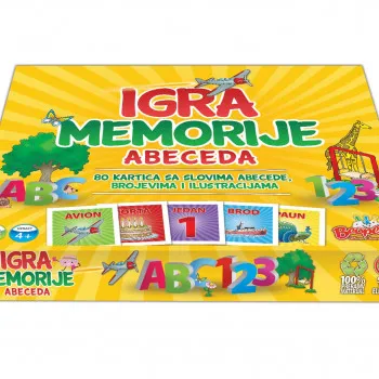 Igra Memorije Abeceda 