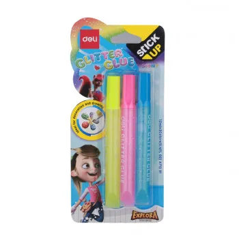 Ljepak Glitter Neon 12Ml 3 Boje 
