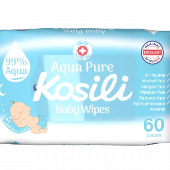 Kosili baby vlažne maramice aqua pure 60kom 