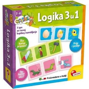 Carotina logika 3u1 