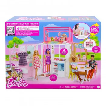 Barbie set sklopiva kućica 