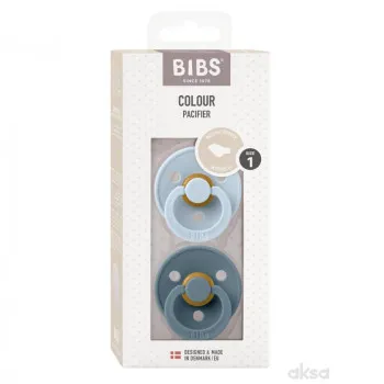 Bibs laža Anatomical Baby blue/Petrol vel 1, 2 kom