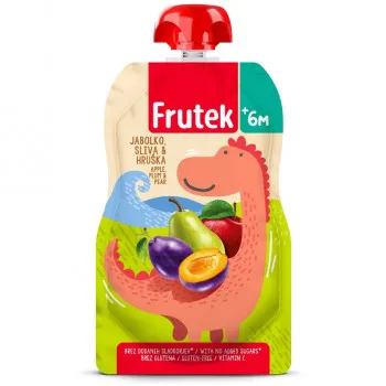 Frutek pouch jabuka.šljiva-kruška 100 gr 