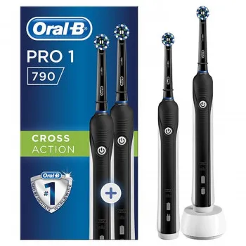 Oral B el.četkica black edition 2kom duo pack 