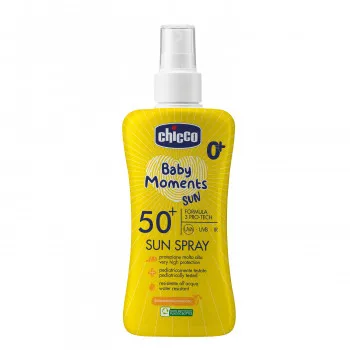 Chicco sprej za suncanje SPF50+, 150ml 