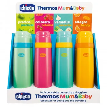 Chicco šareni termos 500 ml 