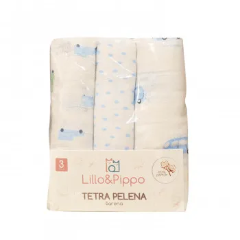 Lillo&Pippo tetra pelene 3u1 