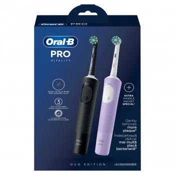 Oral B el. Čet. za zube Vit.Pro Bl.+Lilac DuoPack 