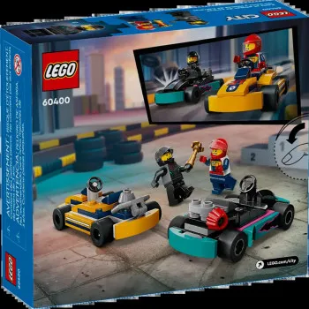 Lego Go-Karts i vozač 