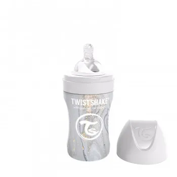 TS flasica anti-colic stainless marble grey 260ml 
