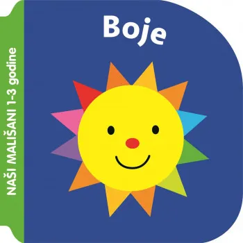 Malik knjiga Naši Mališani Boje 