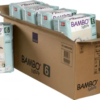 Bambo gacice mega box 6, 18kg+, 90kom 