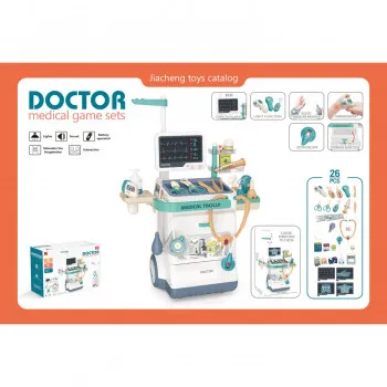 Merx igračka doktorski set,26 elemanata 
