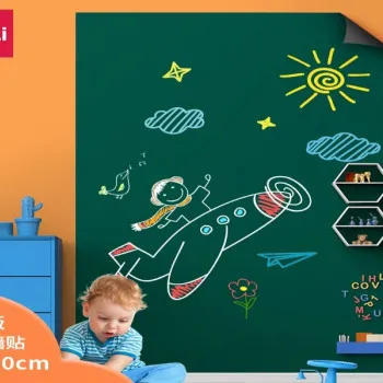 Zelena tabla mag. i samolepljiva za zid 60x90cm 