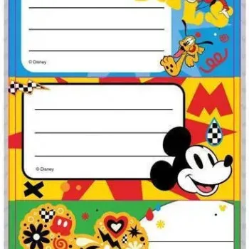 Must naljepnice za bilježnice Mickey 20kom 