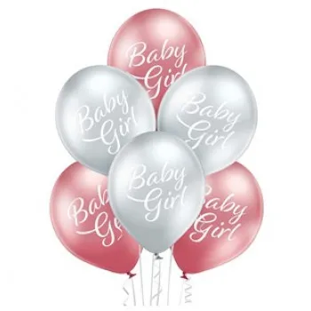 Balon baby girl 6/1 