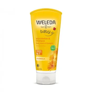 Weleda Šampon i losion za kupanje neven 200 ml 