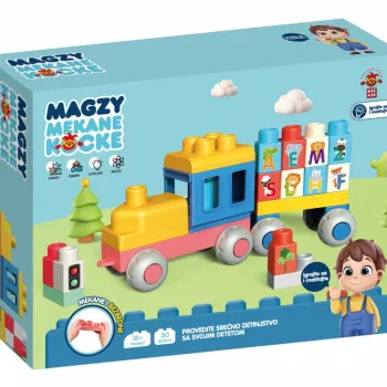 Magzy sr mekane kocke 30pcs vozic 