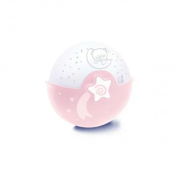 Infantino noćna lampa roza 