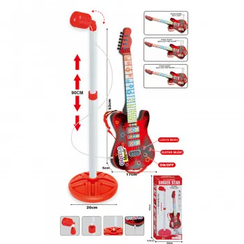 HK Mini igračka muzička zvezda gitara 