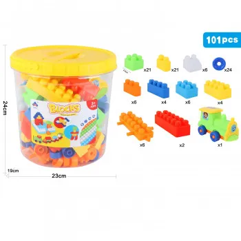 HK Mini set kocki u kutiji sa figurama 