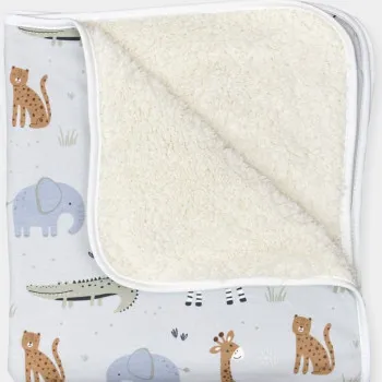 Baby Textil prekrivač sa krznom Safari, 80x90cm 