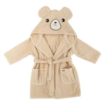 BUBA bademantil 86/92/98 beige Teddy 