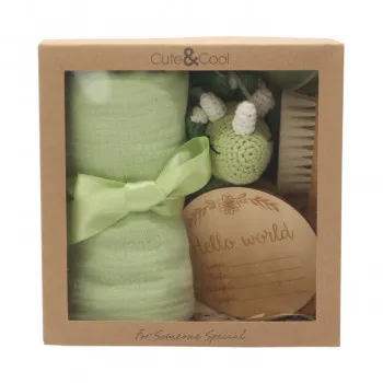 Cute&Cool poklon set za bebe dino 4 kom 
