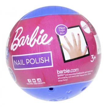 Barbie nail polish - 65 mm caps 