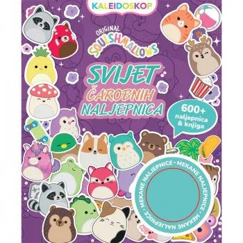Squishmallows:Knjiga s bombastičnim naljepnicama 