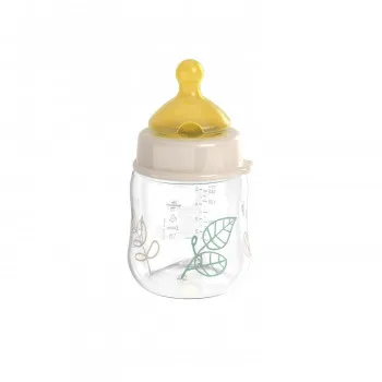 Nip Green PP flašica bež 120ml 0m+, S protok 