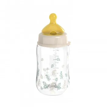 Nip Green PP flašica bež 240ml 0m+, M protok 