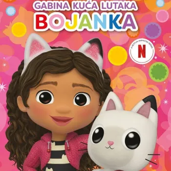 Gabi: Kuća lutaka - Bojanka sa naljepnicama 