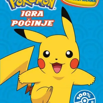 Pokemon - Igra počinje-Zabava za 5 s naljepnicama 