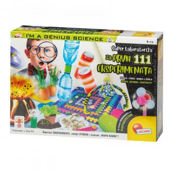 Mali Genije Edukativni set SR 111 eksperimenata 