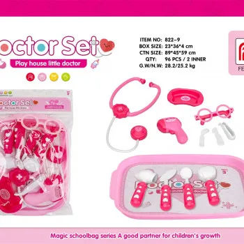 Hk Mini doktorski set, roze 