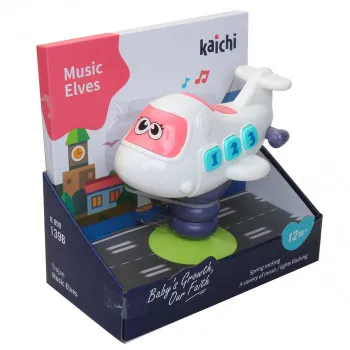 Hk Mini igračka muzički avion 