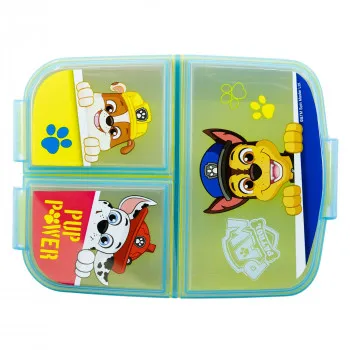 Stor kutija za obrok više pregrada Paw Patrol 