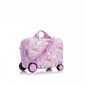 Cute&Cool kofer za decu, Ride-on, jednorog 