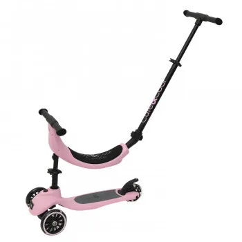 Cute&cool Mini Deluxe Scooter 4 in 1, Pink 