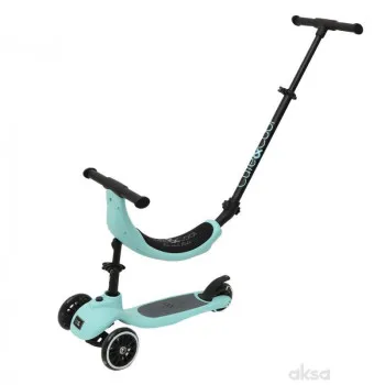 Cute&cool Mini Deluxe Scooter 4 in 1, Turquoise 