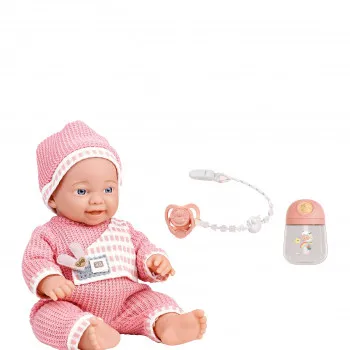 Cute&Cool lutka beba u roze odelcetu, 30cm