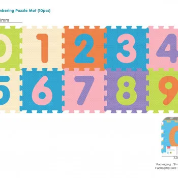 Sunta podne puzzle brojevi, 10 kom 