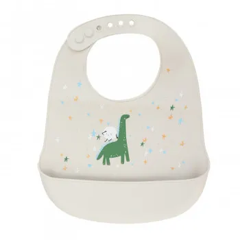 Baby Chef silikonska portikla za hranjenje, dino 