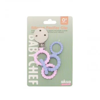 Baby Chef silikonski lančić za lažu, lila 