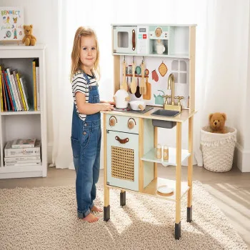 Cute&Cool drvena igračka kuhinja zelena 