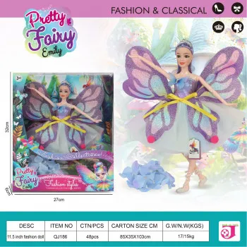 HK Mini lutka sa šarenim krilma 